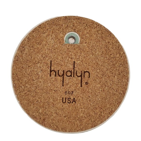 Hyalyn USA Ceramic Flower Daisy Trivet Wall Hanging #705 - Picture 2 of 2